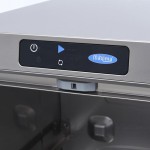 Πλυντήριο πιάτων κάτω πάγκου - 50 x 50 cm - με αντλία λαμπρυντικού - ψηφιακή οθόνη - 400V MAX-09211005